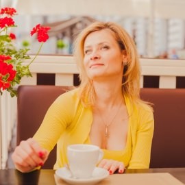 Amazing miss Elena, 49 yrs.old from Lviv, Ukraine