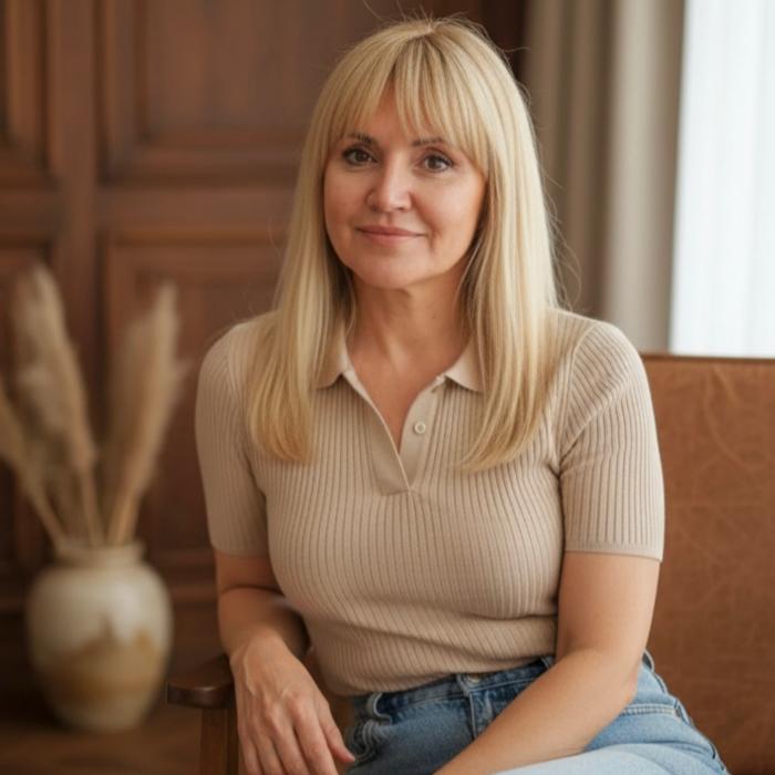 Nice miss Irina, 64 yrs.old from Kharkov, Ukraine